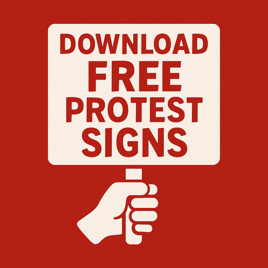Download Free Protest Signs